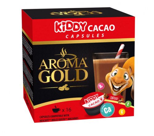 Cocao capsules AROMA GOLD Kiddy Cacao, 256 g