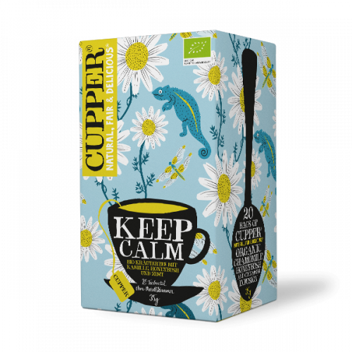 Ekologiška arbata CUPPER Keep Calm 